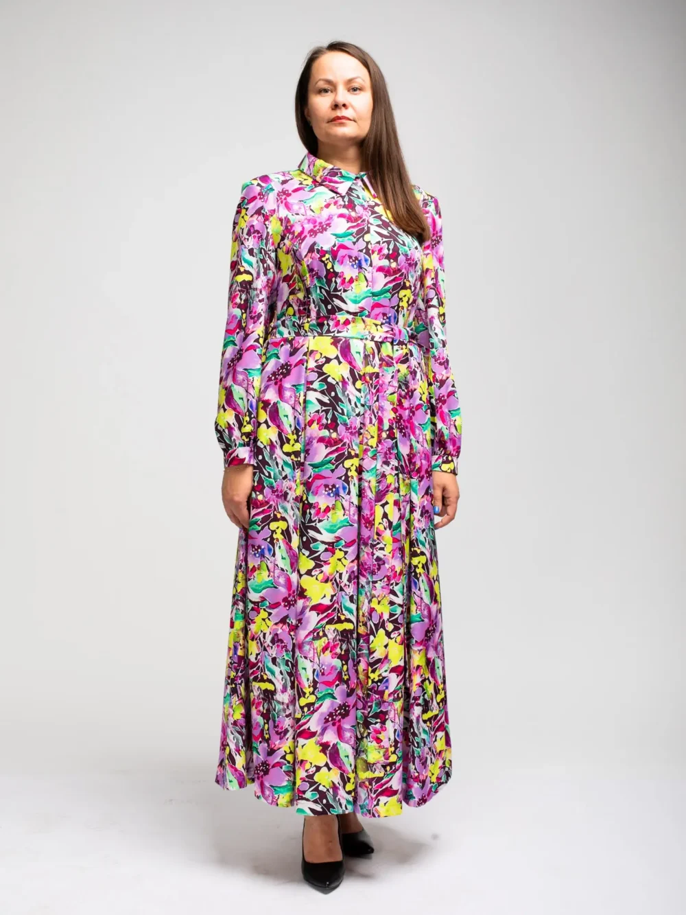 SUKNELĖ „ORCHIDĖJOS“